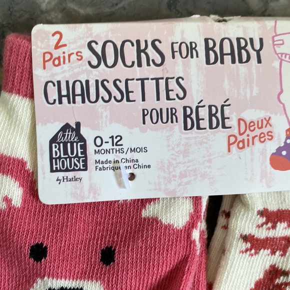 Little Blue House by Hatley socks 0-12m - Picture 2 of 3